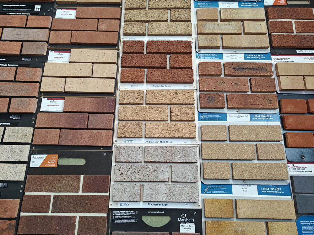 bricks library in Peterborough by rose building supplies in Peterborough